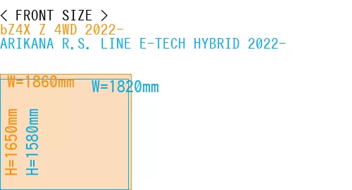 #bZ4X Z 4WD 2022- + ARIKANA R.S. LINE E-TECH HYBRID 2022-
